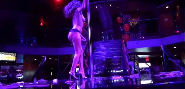  Strip Club with Felicity Jade And Mindi Mink Lesbian Strippers
